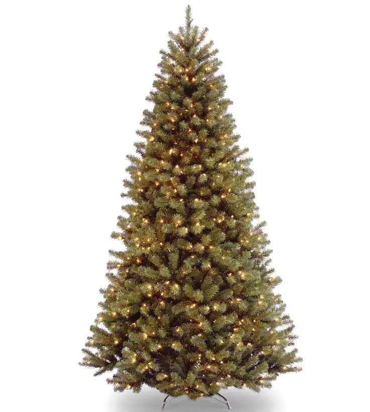 National Tree NRV7-300-60 6 ft. North Valley Spruce Tree With 400 Clear Lights