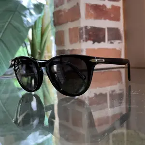 Pre-owned DIOR DiorBlackSuitO N11 Black Acetate Eyeglasses