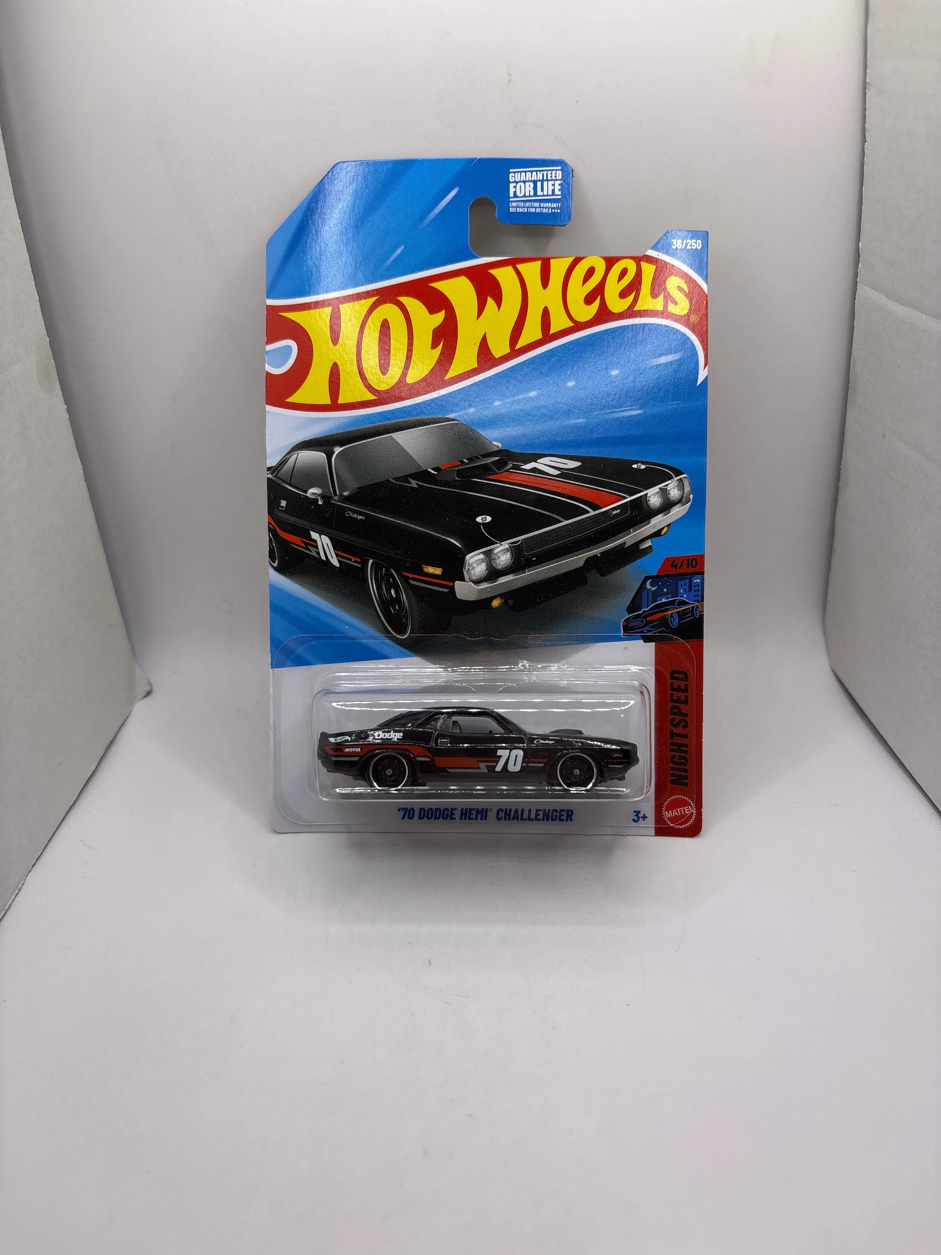Hot Wheels 70 Dodge HEMI Challenger Diecast black