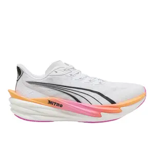 PUMA Womens Deviate Nitro 4 Running Sneakers Shoes - White