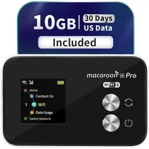 Portable WiFi Hotspot for Travel - SE Pro 4G Mobile Hotspot with 10GB  Data 30Days, 8 Connected Devices, Pocket WiFi Router with 3000mAh, 120+ Countries Coverage, No SIM Card, No Contract