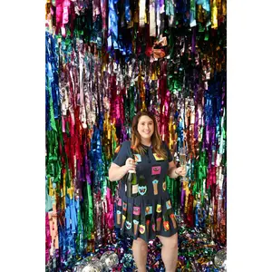 Razzle Dazzle Disco Fringe Backdrop