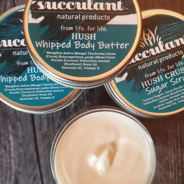 HUSH Body Butter! Shining Moisturizing and Whipped Body Butter Hydrating Organic