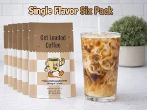 6 Pack Single Flavor Loaded Coffee – Viral | 16oz Coffee Drink Mix | 10g Protein & 180mg Caffeine | Hot or Cold