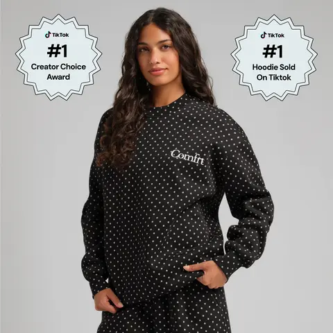 Comfrt | Minimalist Crew | Oversized Heavyweight Fleece Soft Crewneck Sweatshirt