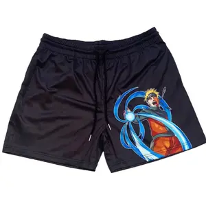 Naruto Fitness Shorts/ Naruto, Gym, Sports, Outdoor, Anime Shorts