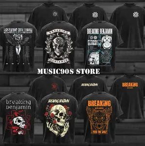 [Collection] ReTro Breaking Benjamin Band T-Shirt , Breaking Benjamin T-shirt , Rock Band Shirt , Rock Band Shirt, Retro Music Tee, Rock Music Lover Shirt, Vintage Band Shirts Casual Fabric Fit Top , Top Men's and Women's Clothing