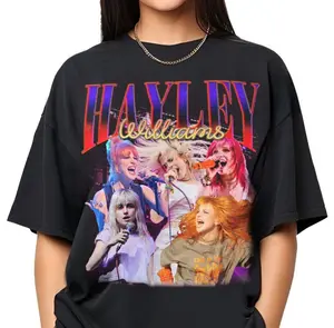 Limited Hayley Williams Vintage T-Shirt, Gift For Women and Man Unisex T-Shirt, Bootleg Vintage Shirt, Retro Hayley T-shirt, Hayley Williams