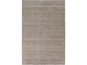 Livabliss TET1002-1616 18 in. Teton Area Rug, Dark Green & Khaki