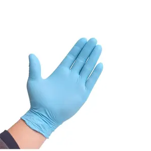 Synguard  Disposable Nitrile Exam Glove, Blue - Small - Box of 100