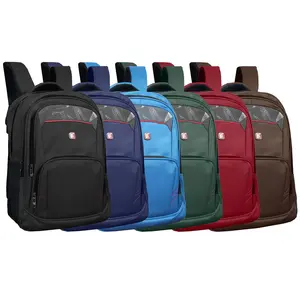 17-Inch Multi-Compartment Laptop Backpack – Padded, Water-Resistant, Travel & School Bag with Airflow Design