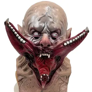 Halloween Horror Clown Mask COSPLAY Vampire Elf Zombie Mask New Masquerade Funny Hood