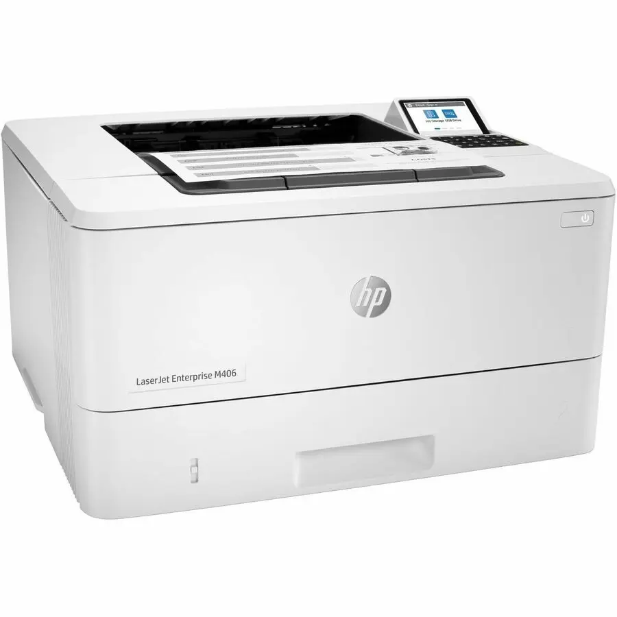 HP LaserJet Enterprise M406dn Desktop Laser Printer Monochrome 3PZ15A#201