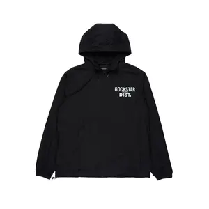 Lake Black Graphic Windbreaker