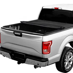 5.5FT Soft Roll Up Tonneau Cover Bed For 15-26 Ford F150 F-150 Water Proof, Bed Fourth Fold Styleside Bed Cover