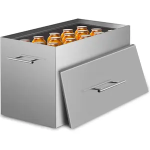 VEVOR 15 Quart Water Bath Canner - Stove Top Canning Pot with 2 Canning Racks, 304 Food Grade Stainless Steel, Flat Bottom Brushed Design, Holds 15 Quart JarsVEVOR Super Brand Day