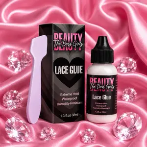 Thebossgirlsbeauty High Quality Hair Lace Glue - Haircare, Skin Friendly, Lightweight Single Item for Wigs and Closure Units