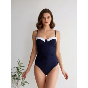 2026 New Black Elegant Beach Sexy Fashionable Women's One-Piece Swimsuit