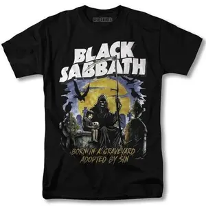 [Sale Up To 30%] Black Sabbath Ozzy Heavy Metal Rock Concert Tour Vntg Graphic Design T-Shirt, Halloween Gifts, Gift For Her, Gift For Him