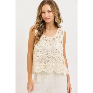 Crochet Lace Tank Top