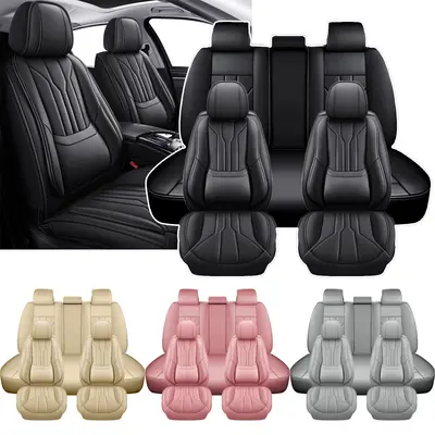 Hundai Elantra 2017 All Leather Seat Cover Pink TikTok Shop