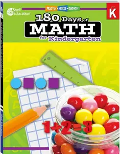 180 Days: Math for Kindergarten