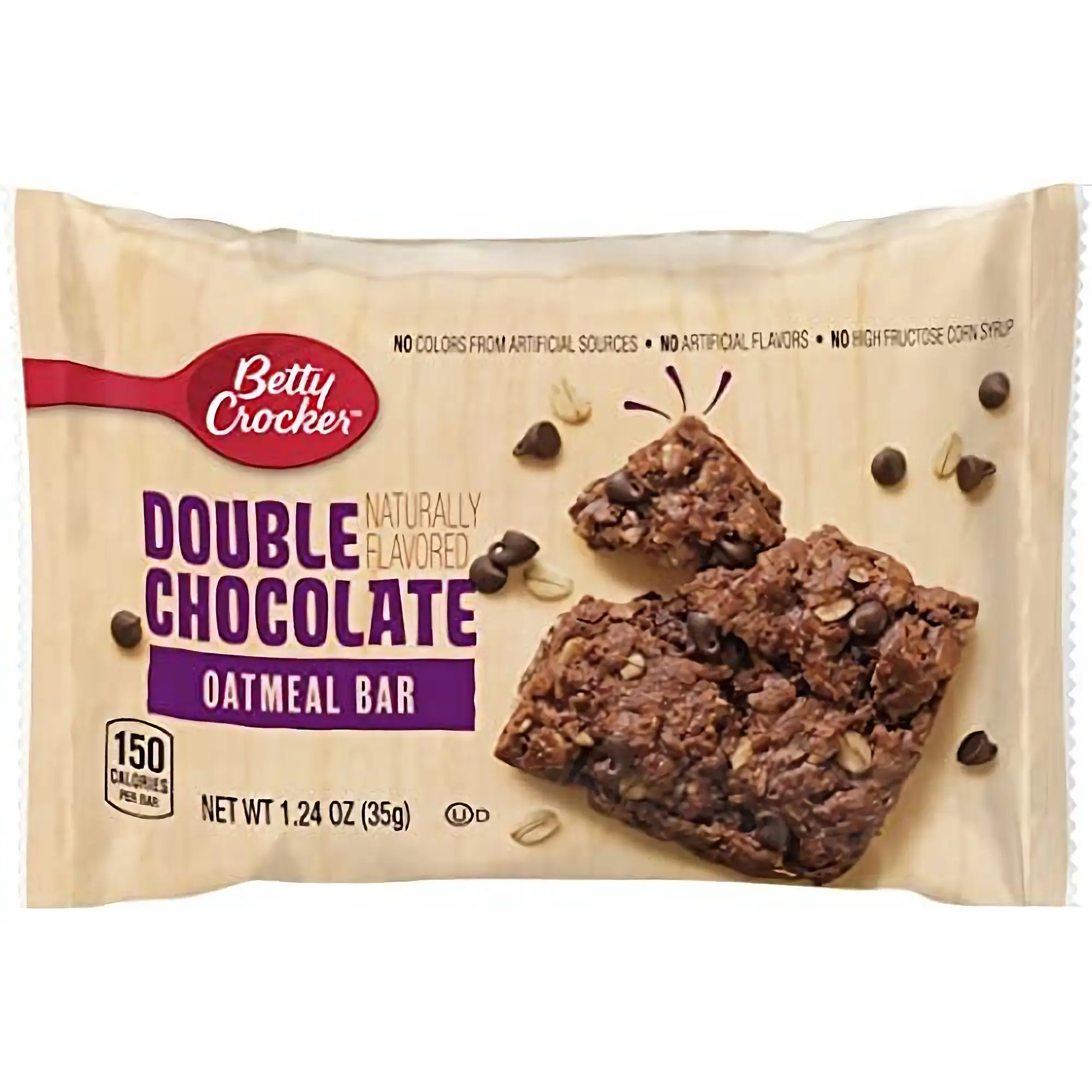 Betty Crocker Double Chocolate Oatmeal Bar, School Snacks, | 24 Bars Betty Crocker Double Chocolate Oatmeal Bar, School Snacks, | 24 Bars