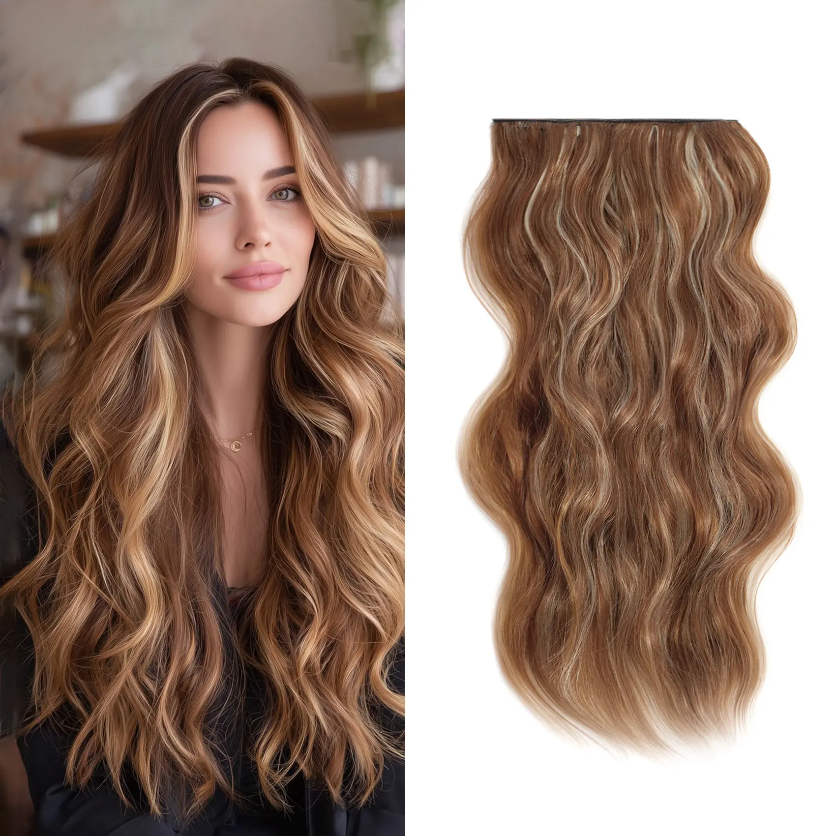 Spiced Strawberry Blonde Balayage