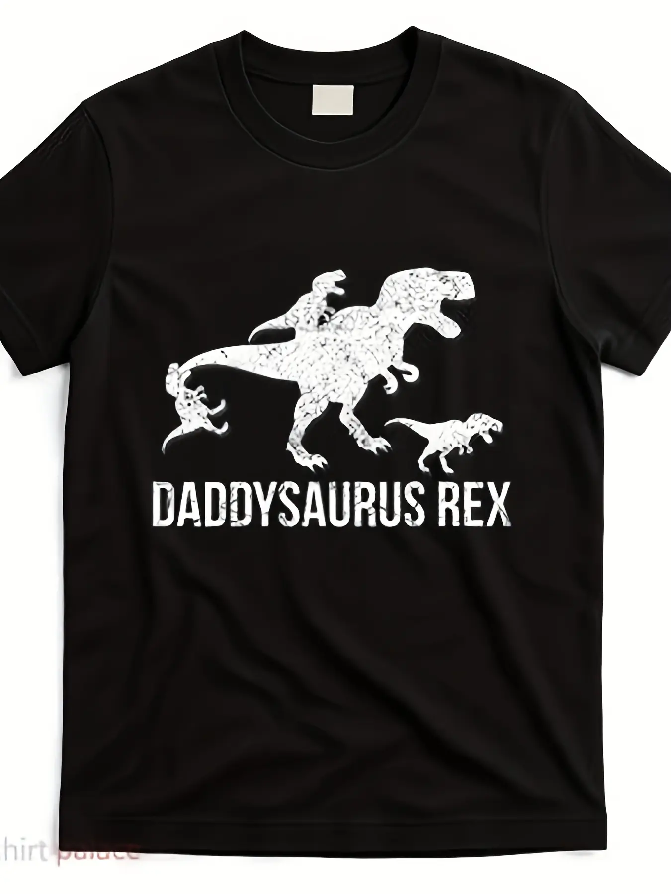 Daddysaurus Rex 3 Daddy Dinosaur TShirt Retro Dino unisex soft cotton short sleeve t shirt, vintage graphic casual tee for men women teens, perfect birthday holiday gift for camping travel gym daily street  wear