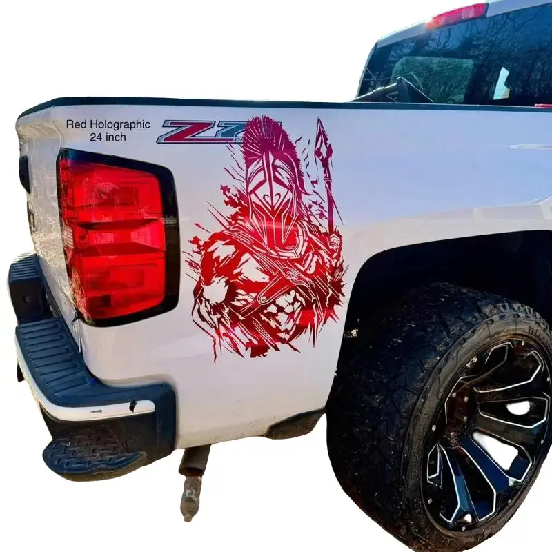 Spartan Decal Sticker for Cars, Trucks, SUVS, Back Window, Decoration 4 Different Sizes, Glass Doors, and Walls - Decor Glass vehicle decoration