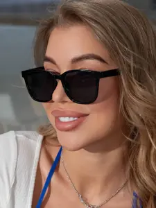 Stylish Square Frame Glasses for Business and Casual Wear, Perfect Summer Beach Vacation Gift, Ideal for Outdoor and Travel Use