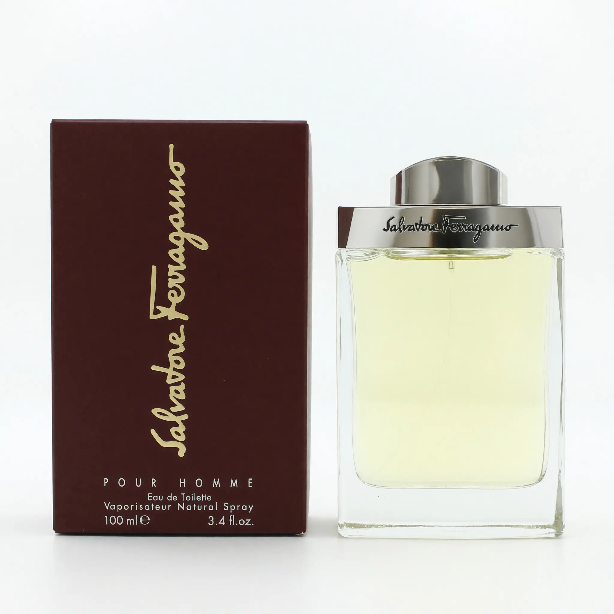 Salvatore Ferragamo by Salvatore Ferragamo, 3.4 oz EDT Spray for Men, Cool Sensual, Adventure Without Fear, Exhilarating, Sensitive Yet Masculine, Sensuous, 3 To 3.9 Fl Oz, Signature Scent, Active Spray Men's Fragrance, Aromatic Scent Men's Fragrance