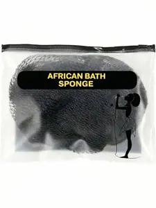 African Net Sponge  - Exfoliating Back Scrub Bath Sponge With Knots - Afro Scrub Body Scrubber Exfoliator Washcloth - African Body Care Daily Use Shower Essentials bath boms