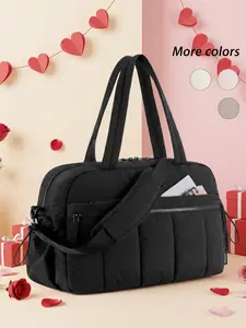 Valentine's Day Women's Travel Bag, Lightweight Tote with Shoe Compartment, Waterproof Weekend Duffel, All Seasons Casual Gym Bag, Sport Yoga Bag, Shoulder Bag, Casual Sports Bag, Workout Sport Bags, Outdoor Fitness Bag