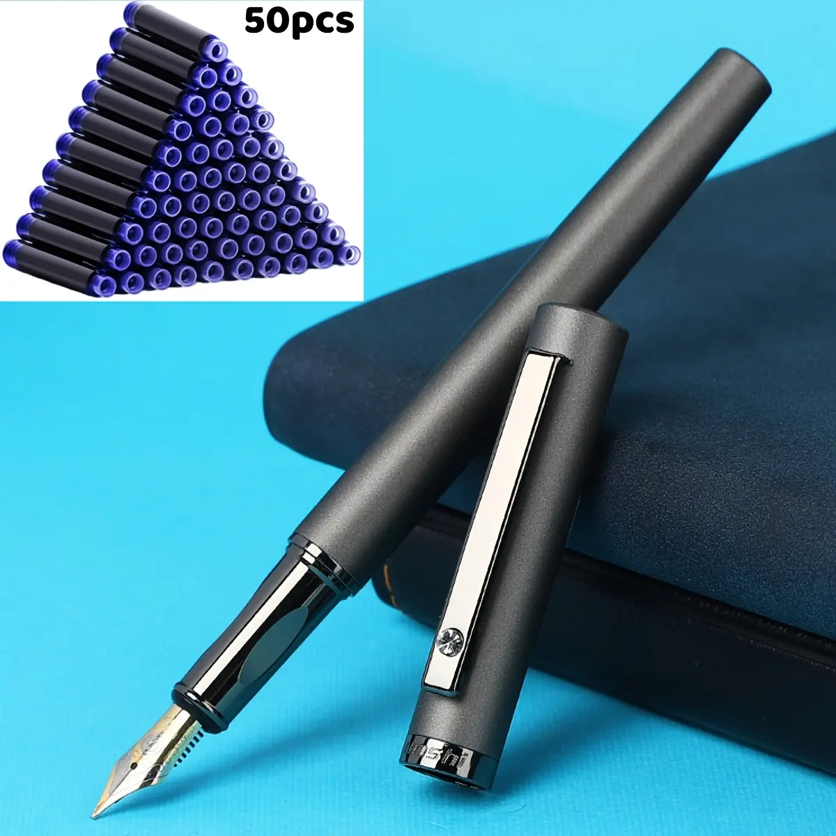 1 gray item + 50 blue ink pads