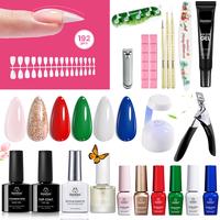 Tipex Lite-192PCS-M-Almond Nail Tips Kit