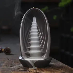 Clay Waterfall Aromatherapy Incense Burner Freshener Fragrance