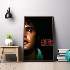 [Sale Up To 50%][No frame, Free Ship] EPiC Elvis Presley in Concert (2026) Movie Poster: Classic Film Art