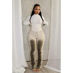 Lisa Airbrushed Ruched Pants