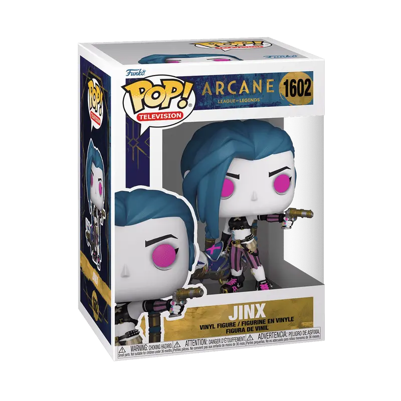 Funko Pop! Arcane: League of Legends - Jinx #1602 Collectible Pop Vinyl Figure