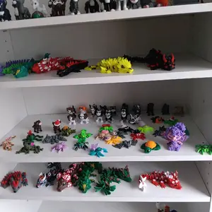 build a box 3d prints figure Decor Figurine