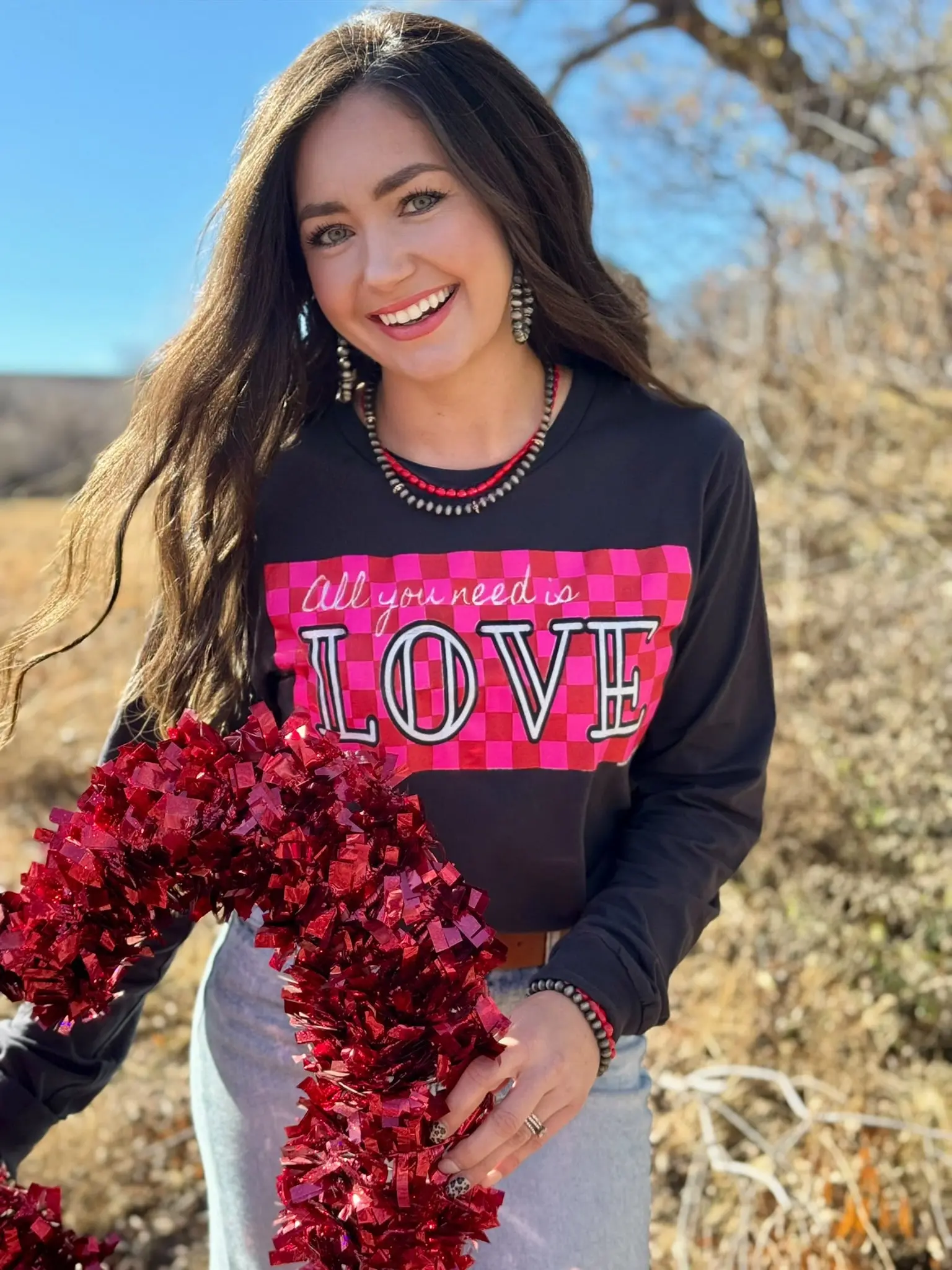 All You Need is Love Graphic Tee by Texas True Threads