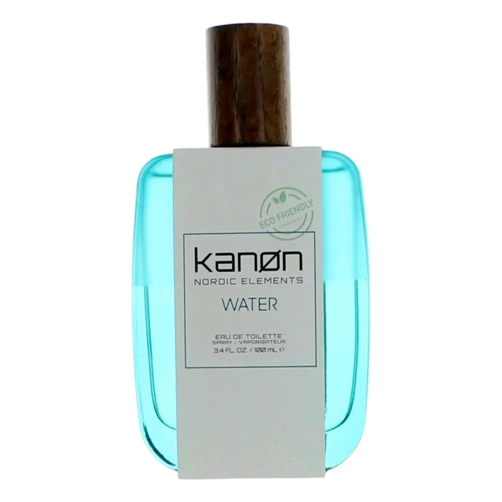 Kanon Nordic Elements Water by Kanon, 3.4 oz Eau De Toilette Spray for Men
