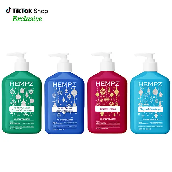 Hempz Exclusive Holiday '26 Moisturizing Body Lotion Bundle