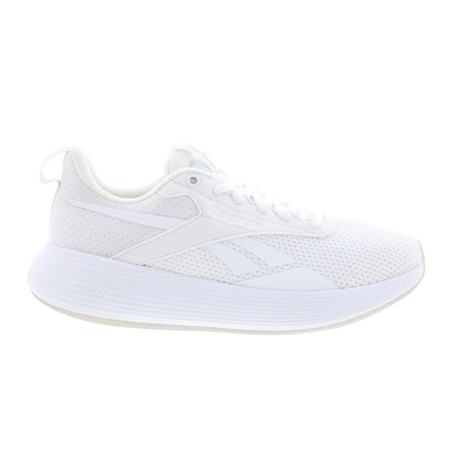 Reebok DMX Comfort + Womens White Mesh Lace Up Lifestyle Sneakers Shoes