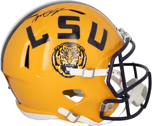 Mason Taylor LSU Tigers Autographed Riddell Speed Replica Helmet - Fanatics Authentic Certified