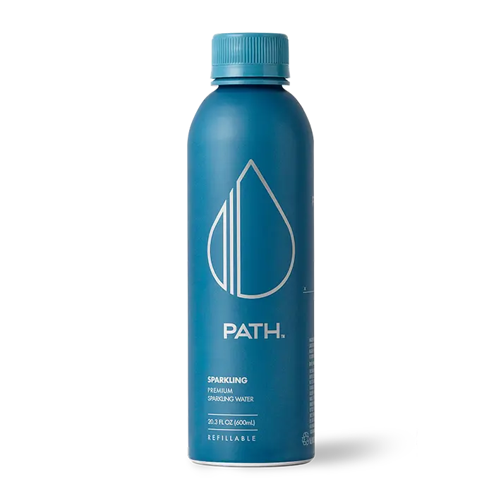 Bottled Sparkling Water | Carbonated Bottled Water  20oz – PATH Water