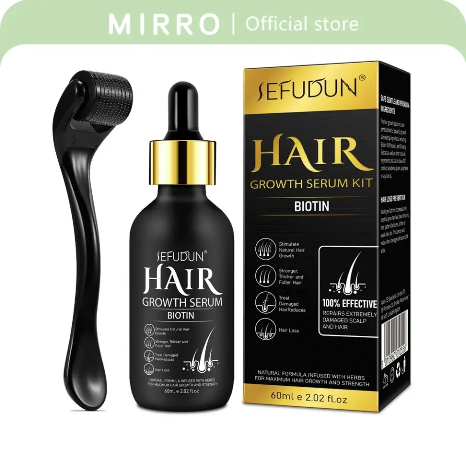Sefudun 5% Minoxidil Hair Serum 60ml minoxidil hair serum,Suitable for men and women