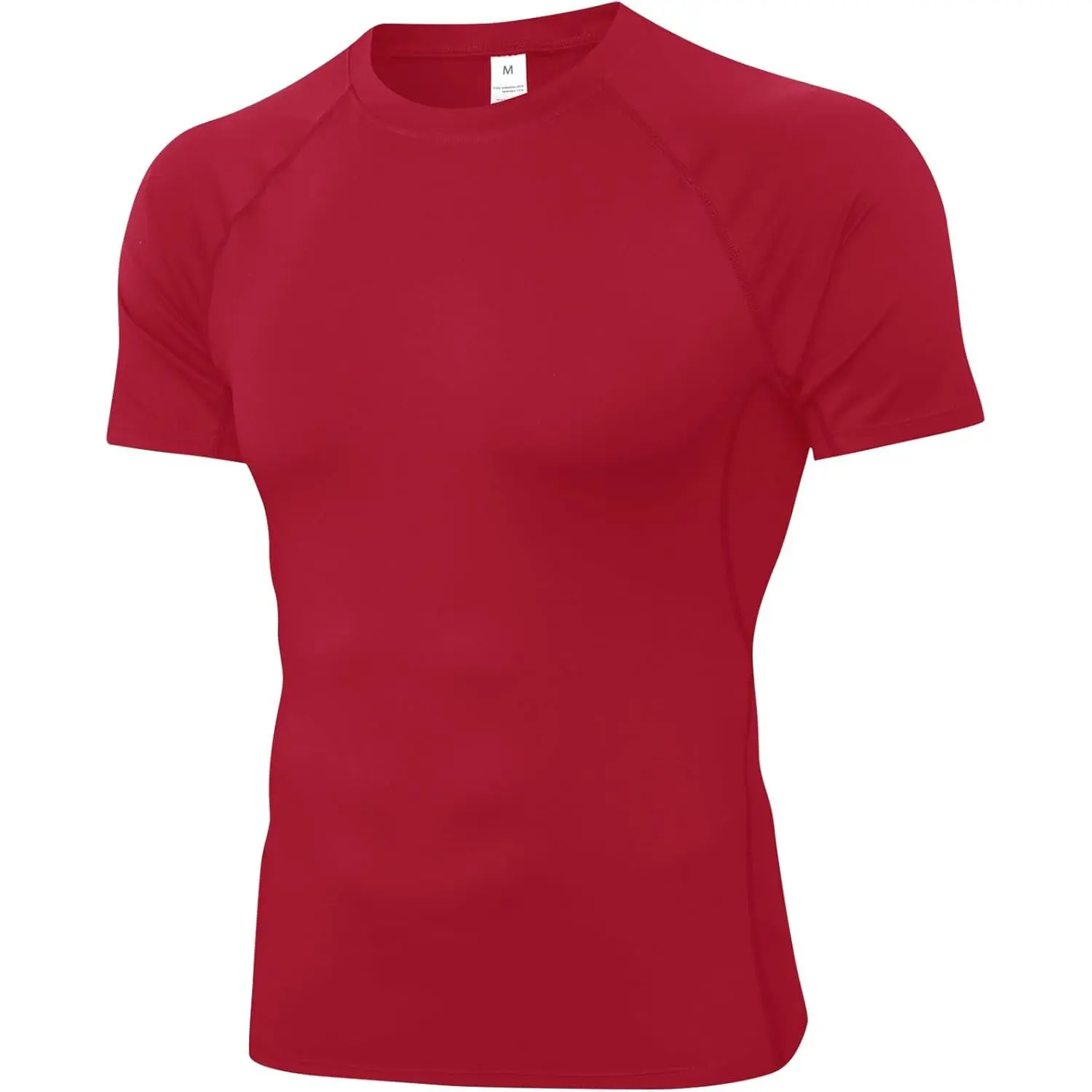 2025 comfortable Men's Compression Shirt Short Sleeve Workout Gym Top Cool Dry Athletic Base Layer Undershirt T-Shirt for Sport Running Sporty Breathable Outfits Lightweight Activewear