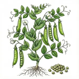 PEA Seeds, Sugar Anne Snap